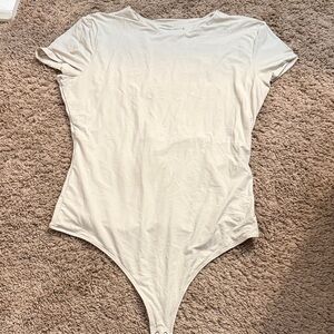 Abercrombie & Fitch Cream Bodysuit
